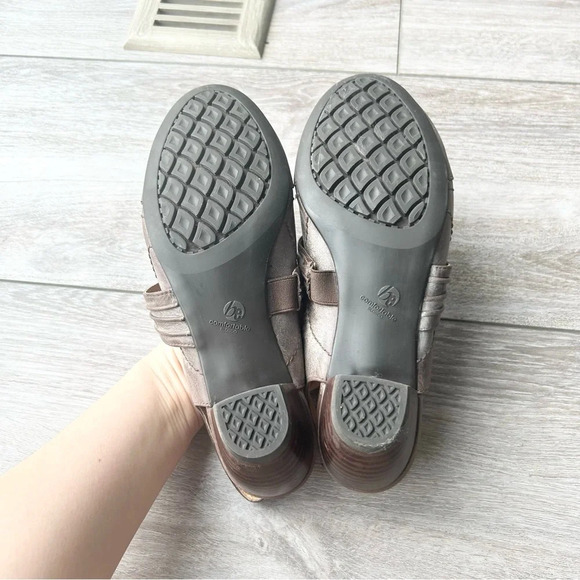 Comfortable by Blondo Retro Leather Mary Jane  Slingback Pumps - Picture 12 of 16